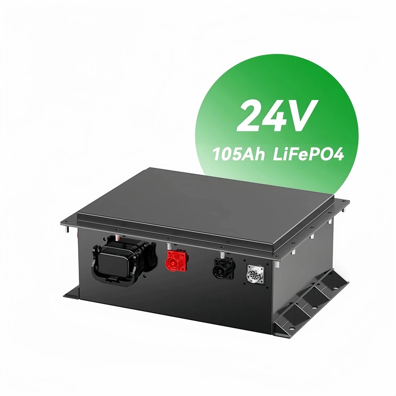 24V 105AH LIFEPO4 Batteri til Aerial Work Platform Batteri